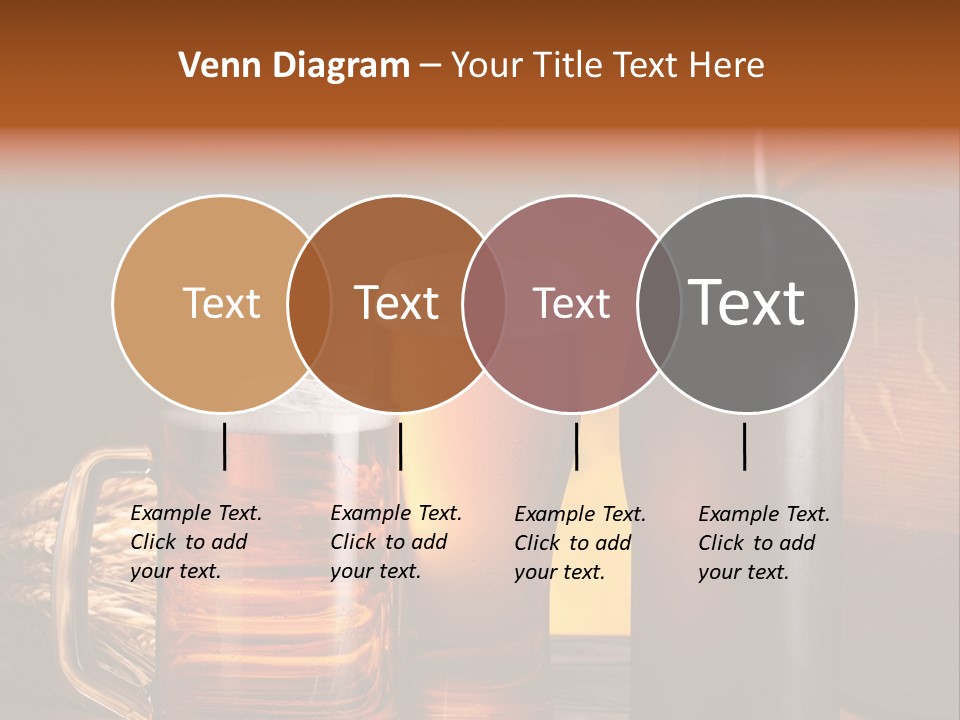 Drink Brewing Wheat PowerPoint Template