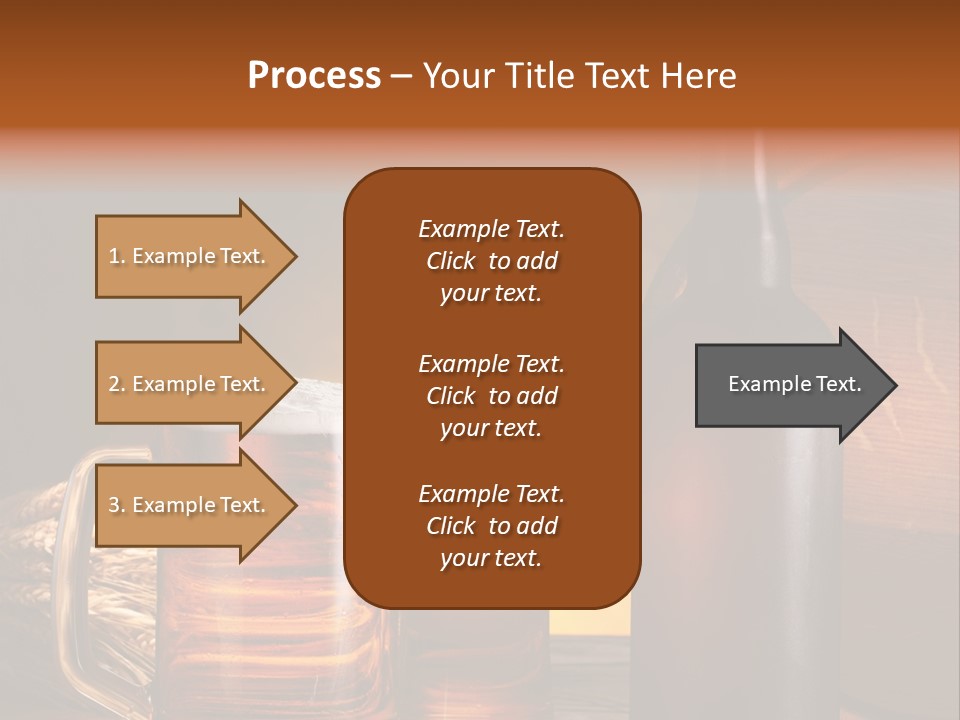 Drink Brewing Wheat PowerPoint Template