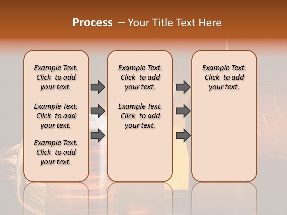 Drink Brewing Wheat PowerPoint Template