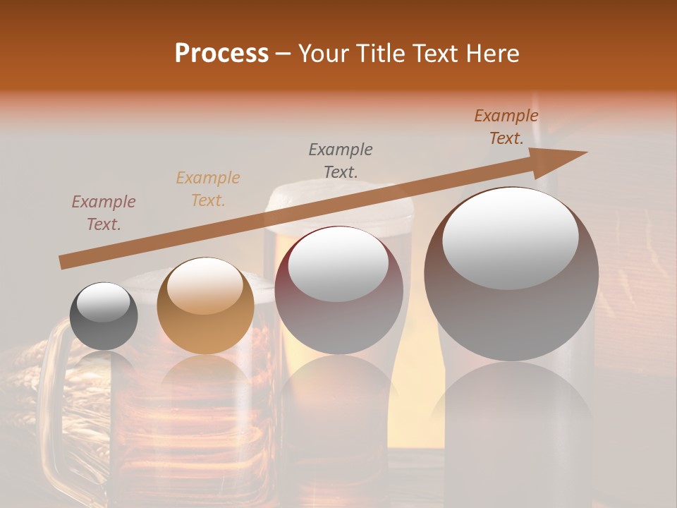 Drink Brewing Wheat PowerPoint Template