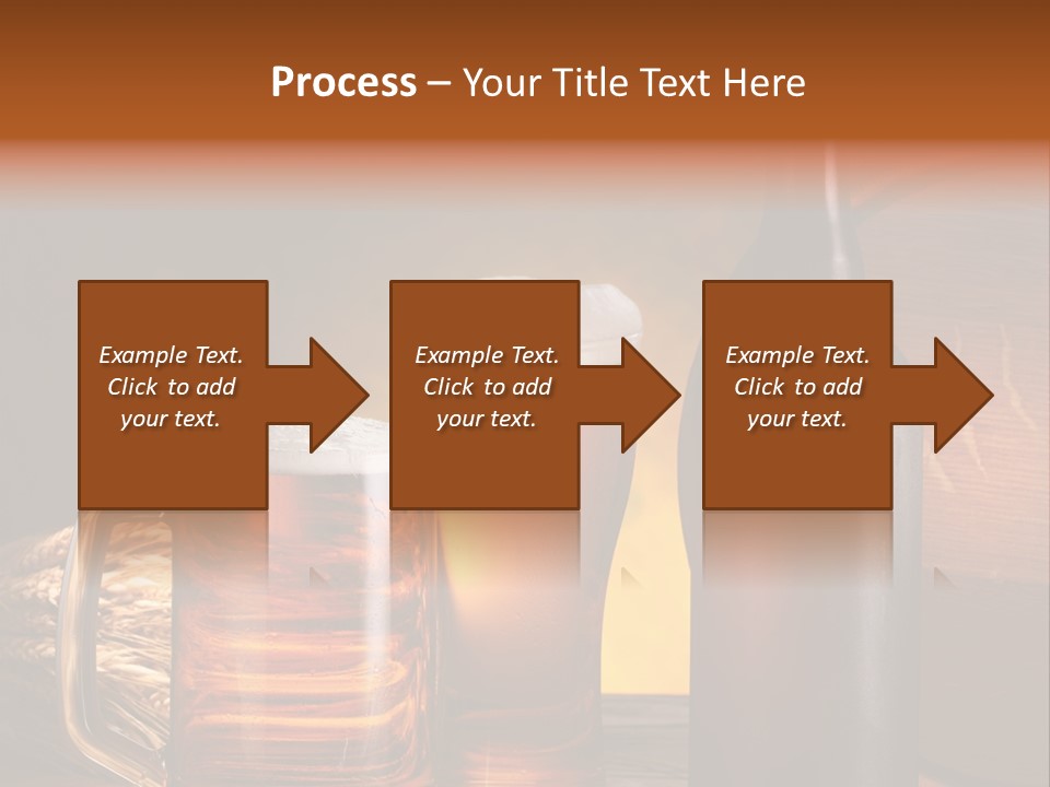 Drink Brewing Wheat PowerPoint Template