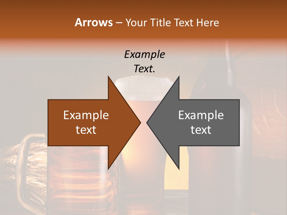 Drink Brewing Wheat PowerPoint Template