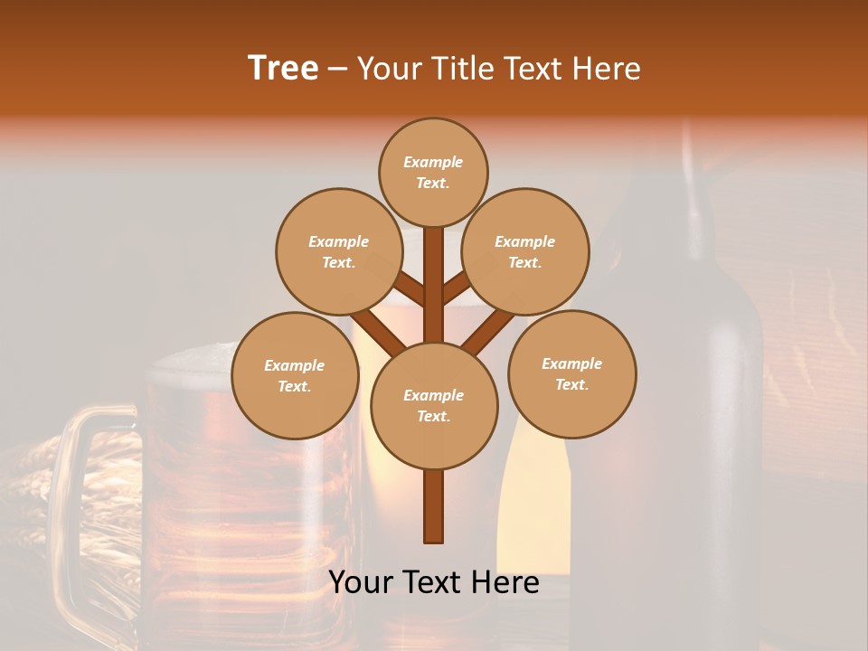 Drink Brewing Wheat PowerPoint Template