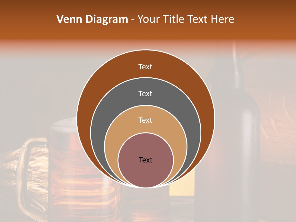 Drink Brewing Wheat PowerPoint Template