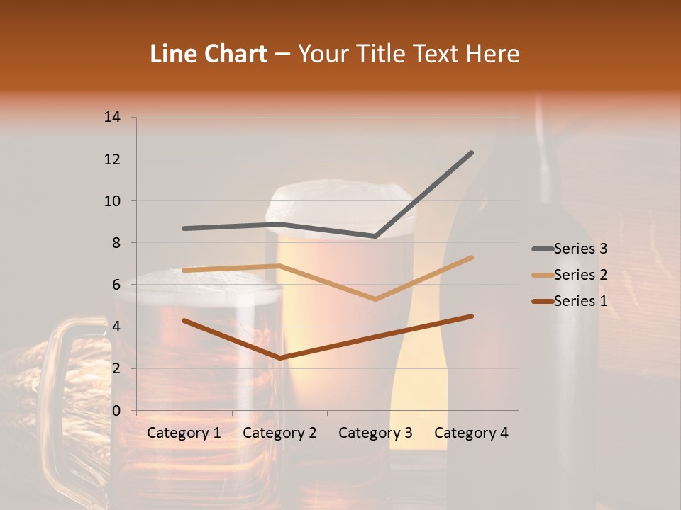 Drink Brewing Wheat PowerPoint Template