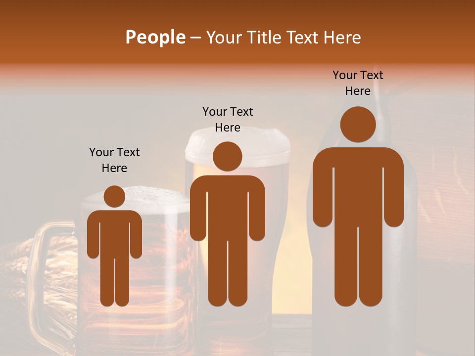 Drink Brewing Wheat PowerPoint Template