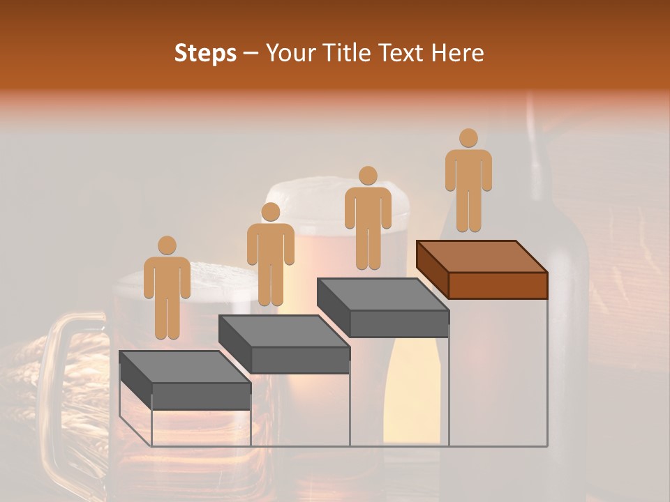 Drink Brewing Wheat PowerPoint Template