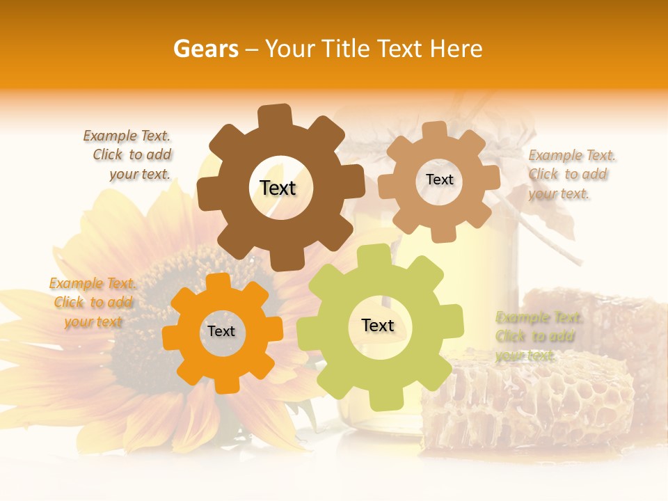 Agriculture Three Yellow PowerPoint Template