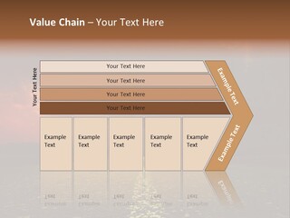 Distant Cloudy Outdoors PowerPoint Template