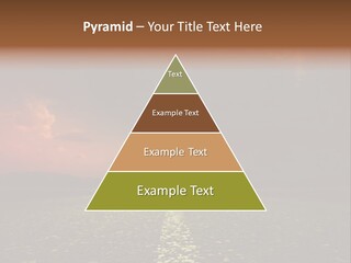 Distant Cloudy Outdoors PowerPoint Template