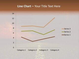 Distant Cloudy Outdoors PowerPoint Template