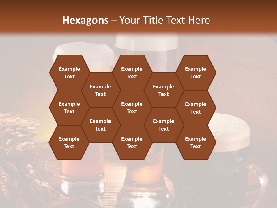 Yellow Golden Jug PowerPoint Template