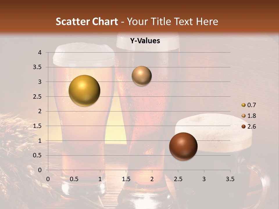 Yellow Golden Jug PowerPoint Template