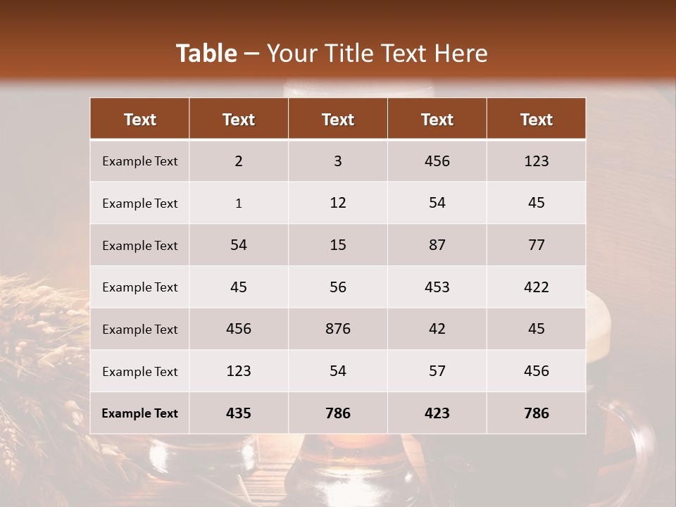 Yellow Golden Jug PowerPoint Template