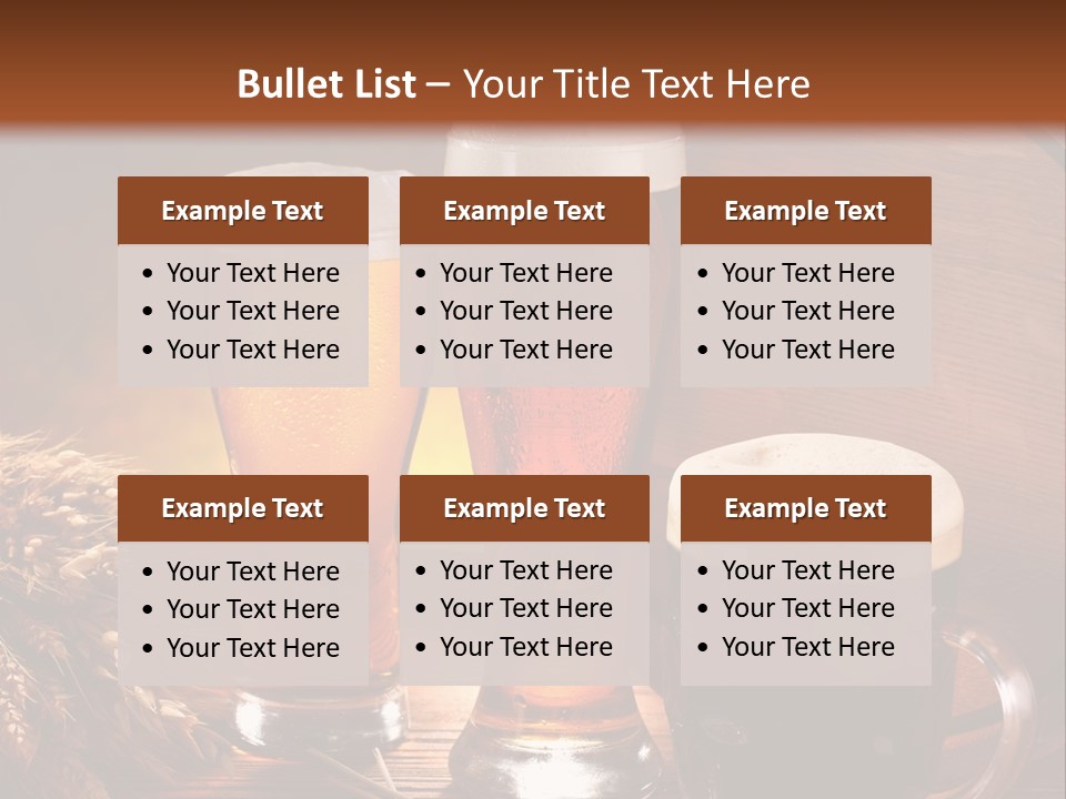 Yellow Golden Jug PowerPoint Template