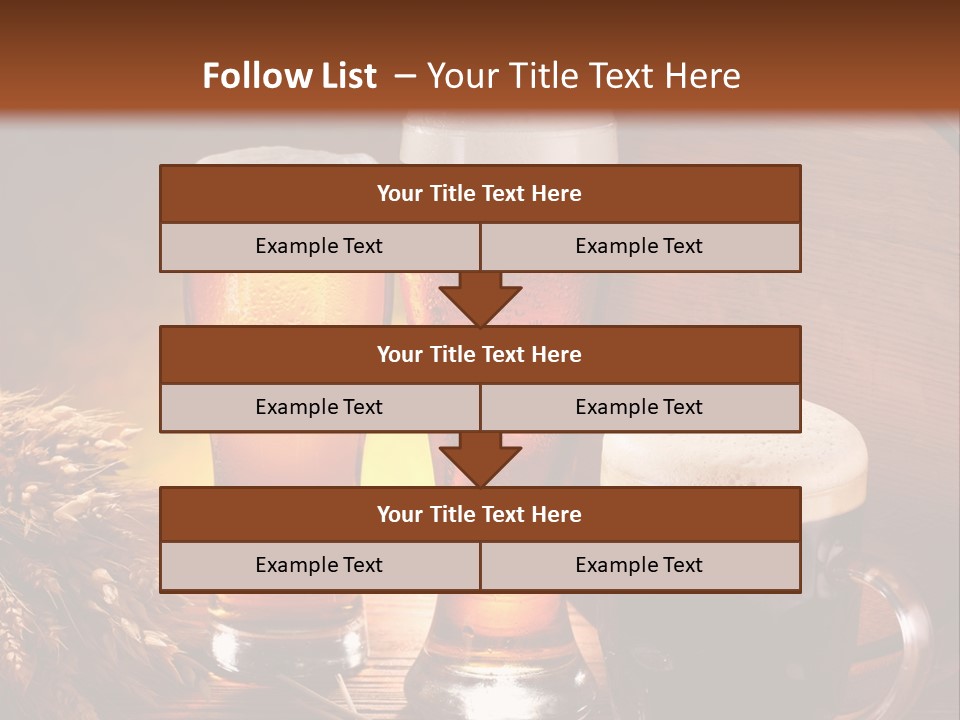 Yellow Golden Jug PowerPoint Template
