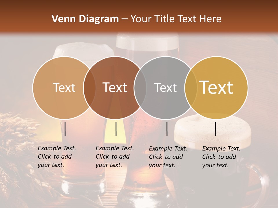 Yellow Golden Jug PowerPoint Template