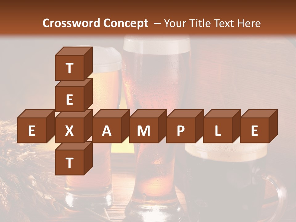 Yellow Golden Jug PowerPoint Template