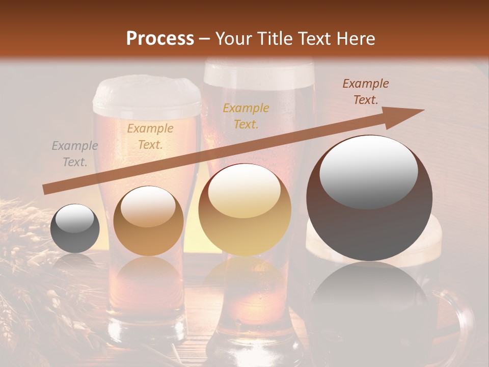 Yellow Golden Jug PowerPoint Template