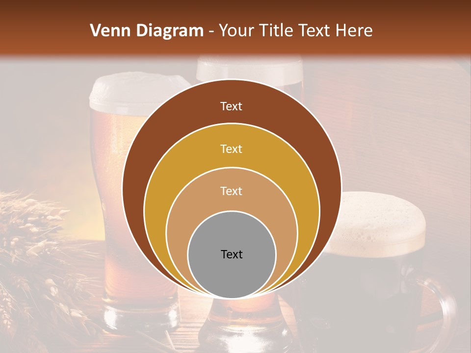 Yellow Golden Jug PowerPoint Template