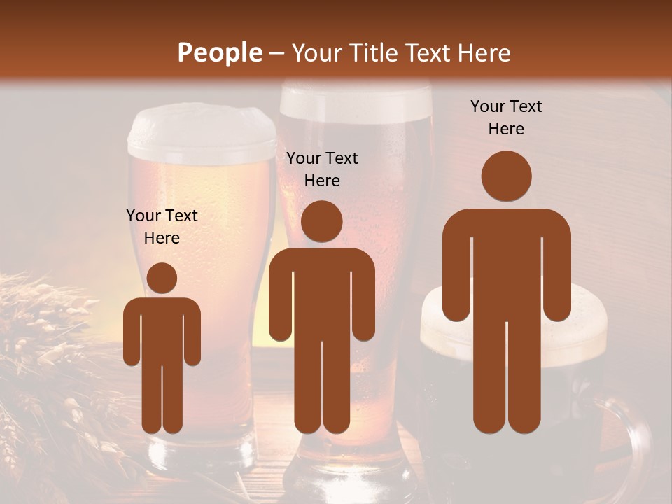 Yellow Golden Jug PowerPoint Template