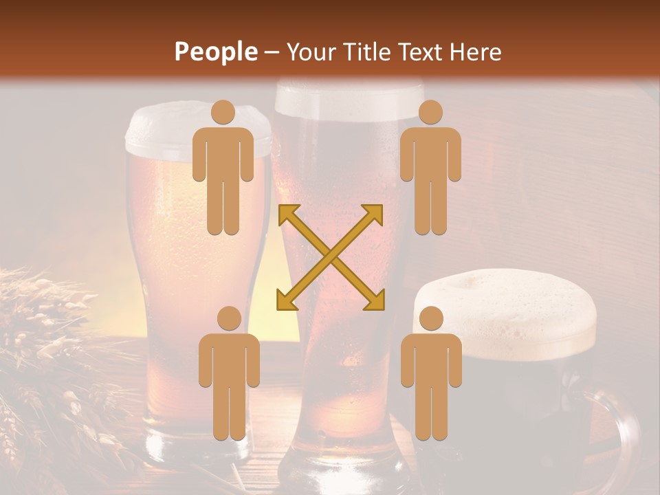 Yellow Golden Jug PowerPoint Template