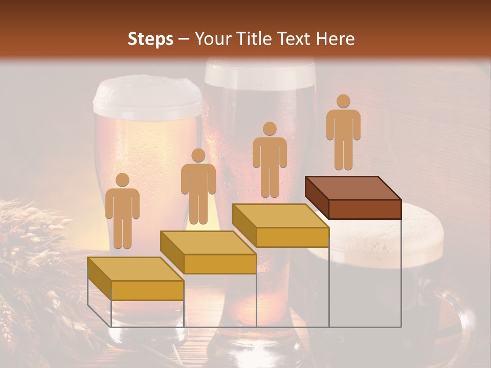 Yellow Golden Jug PowerPoint Template
