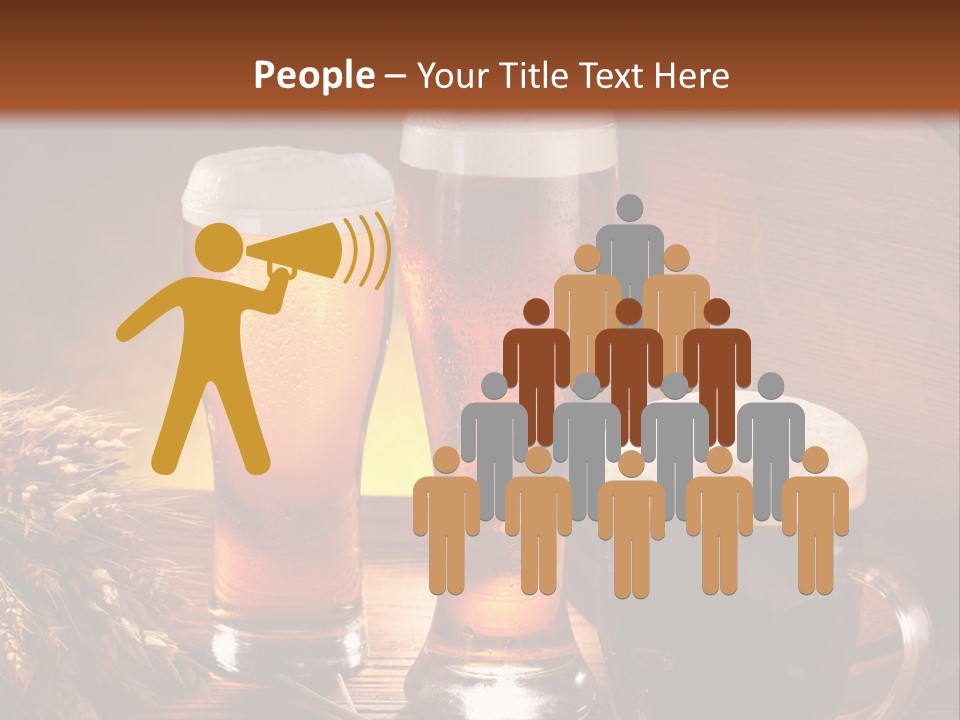 Yellow Golden Jug PowerPoint Template