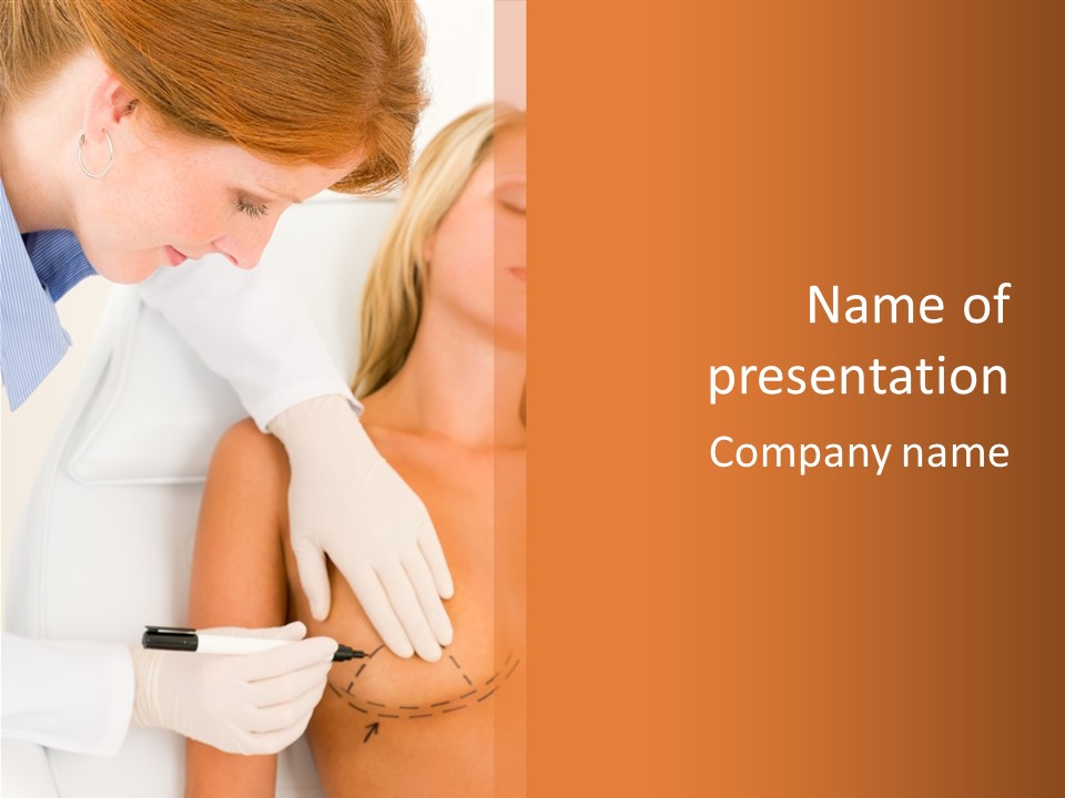 Care Figure Augmentation PowerPoint Template