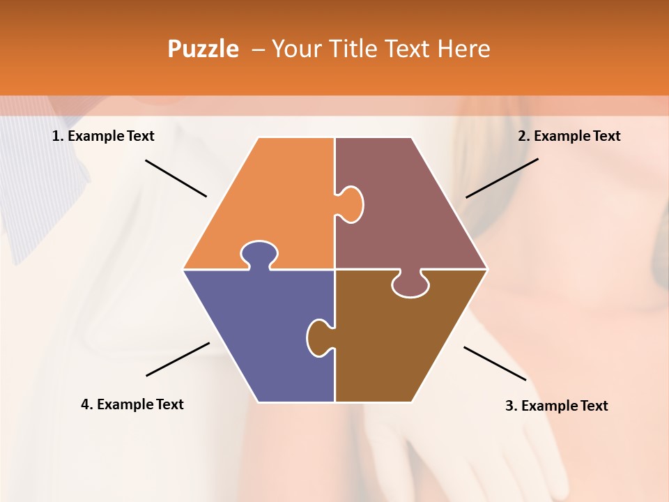 Care Figure Augmentation PowerPoint Template