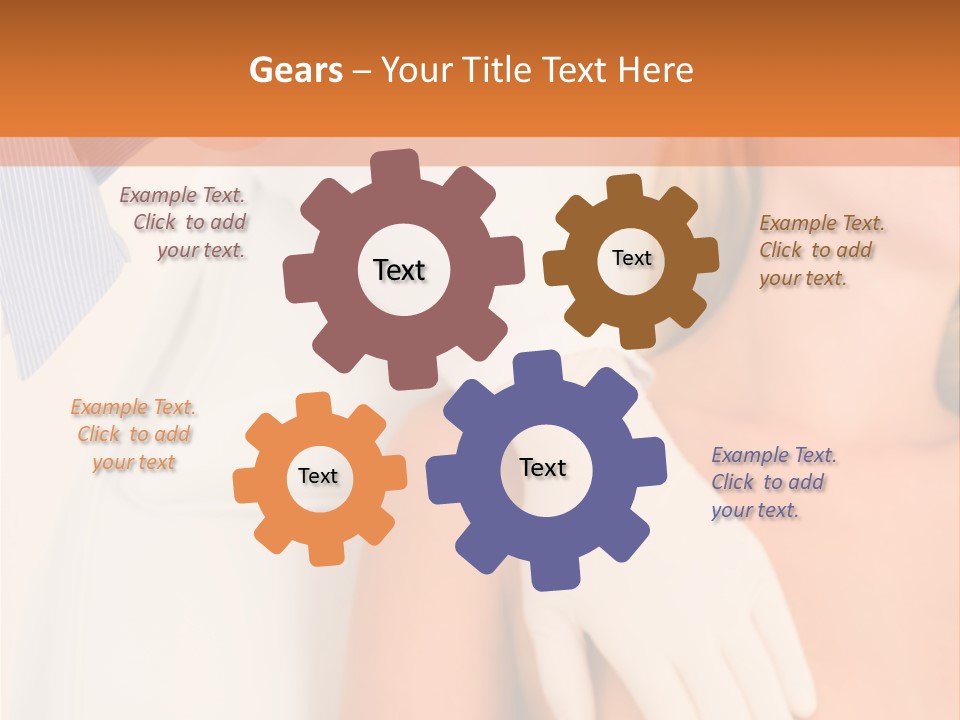 Care Figure Augmentation PowerPoint Template