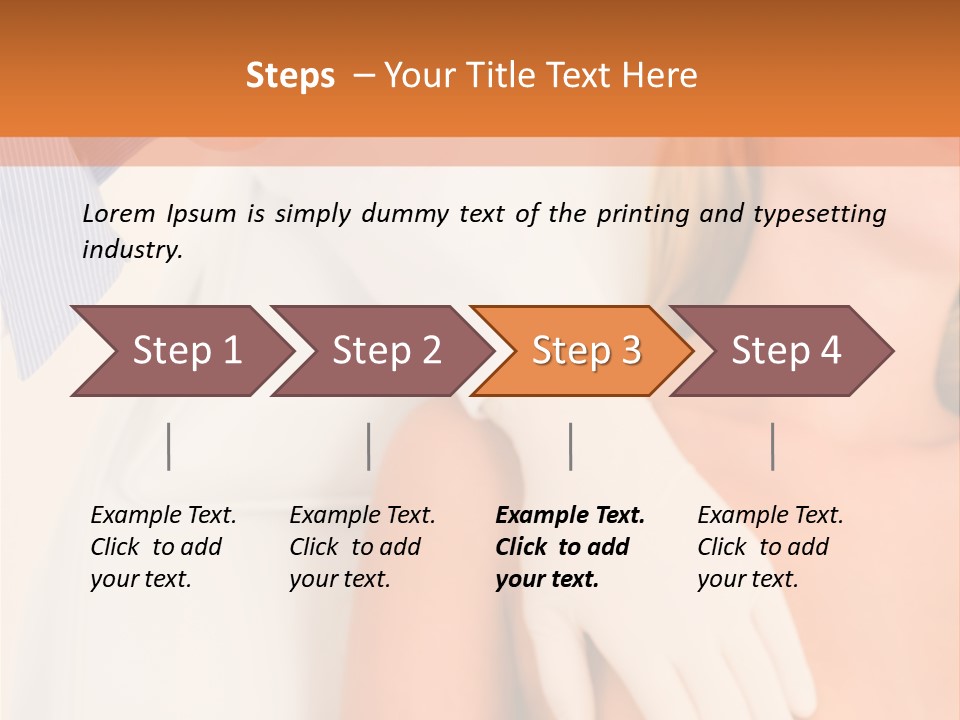 Care Figure Augmentation PowerPoint Template