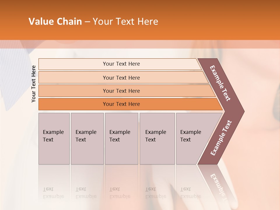 Care Figure Augmentation PowerPoint Template