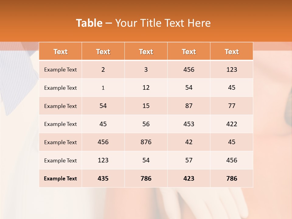 Care Figure Augmentation PowerPoint Template