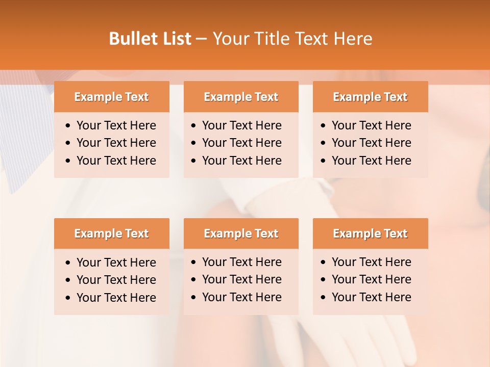 Care Figure Augmentation PowerPoint Template