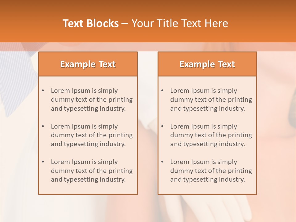 Care Figure Augmentation PowerPoint Template