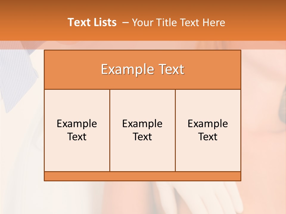 Care Figure Augmentation PowerPoint Template
