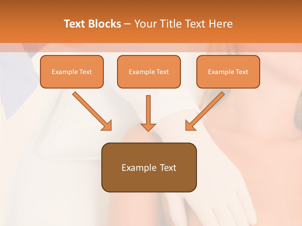 Care Figure Augmentation PowerPoint Template