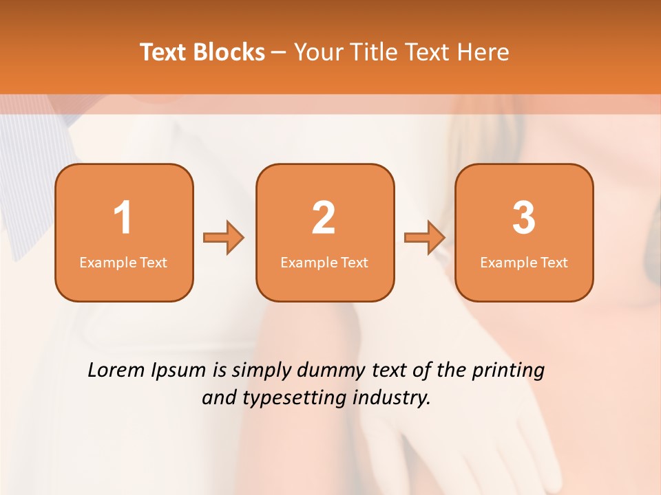 Care Figure Augmentation PowerPoint Template