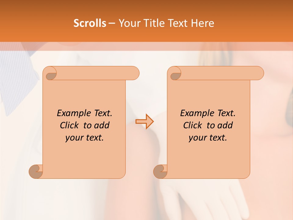 Care Figure Augmentation PowerPoint Template