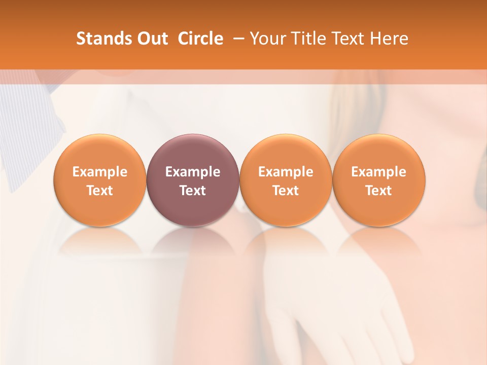 Care Figure Augmentation PowerPoint Template