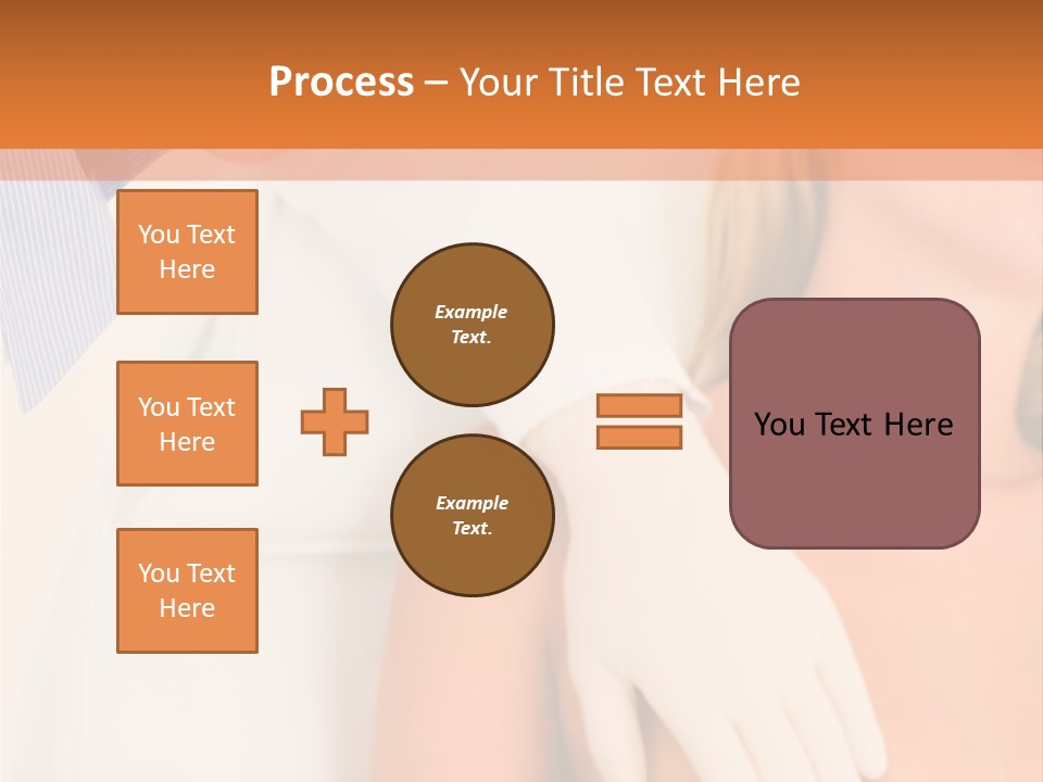 Care Figure Augmentation PowerPoint Template