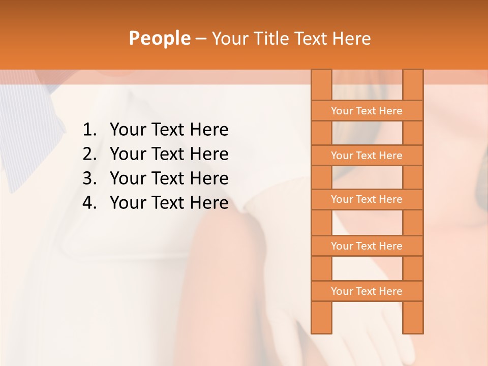 Care Figure Augmentation PowerPoint Template