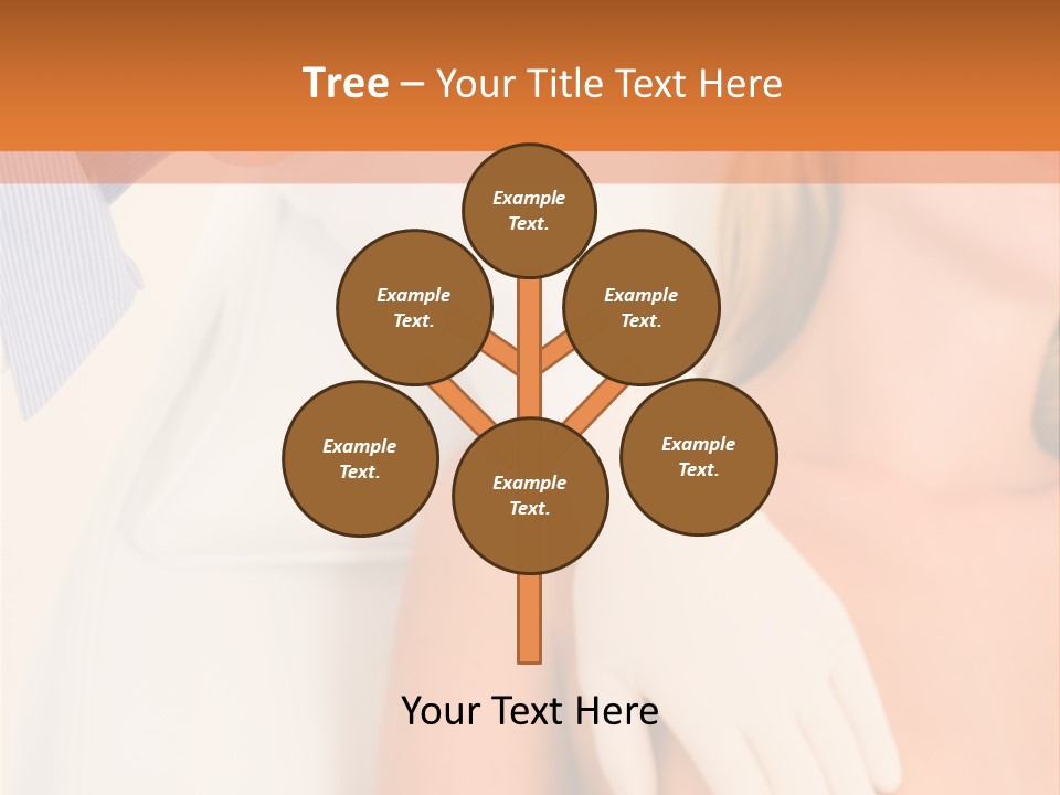 Care Figure Augmentation PowerPoint Template