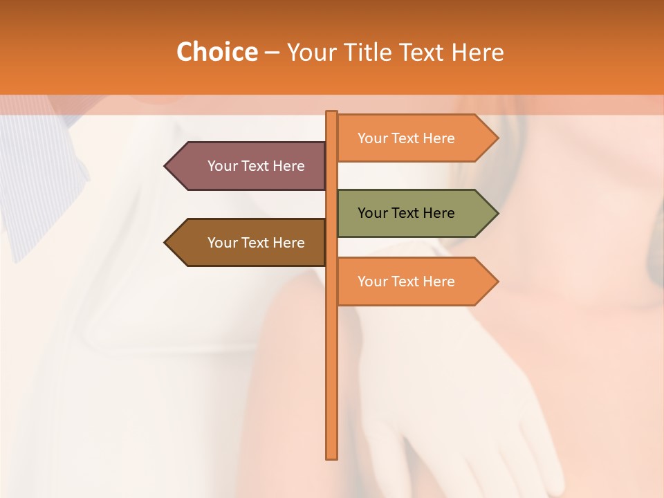 Care Figure Augmentation PowerPoint Template