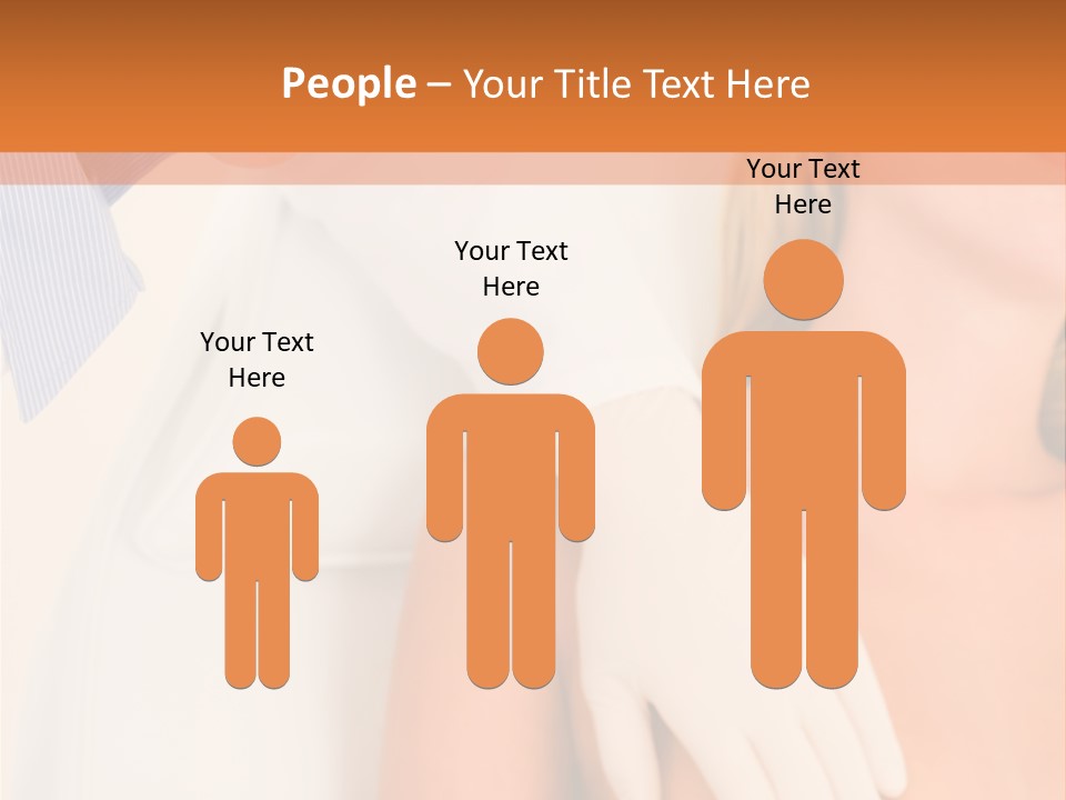 Care Figure Augmentation PowerPoint Template