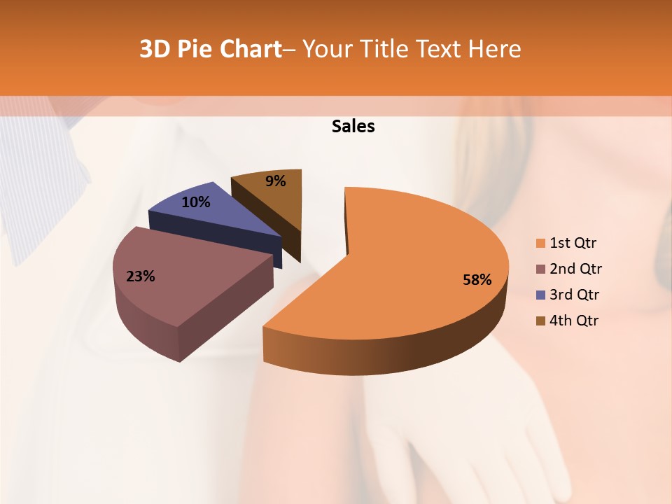 Care Figure Augmentation PowerPoint Template