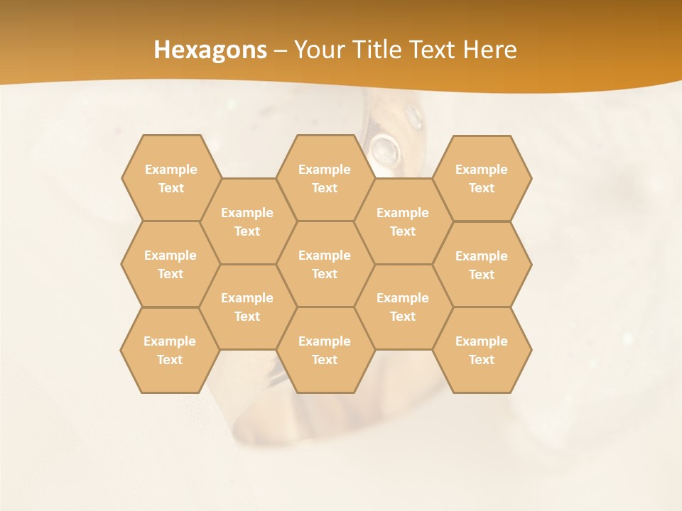 Two White Closeup PowerPoint Template