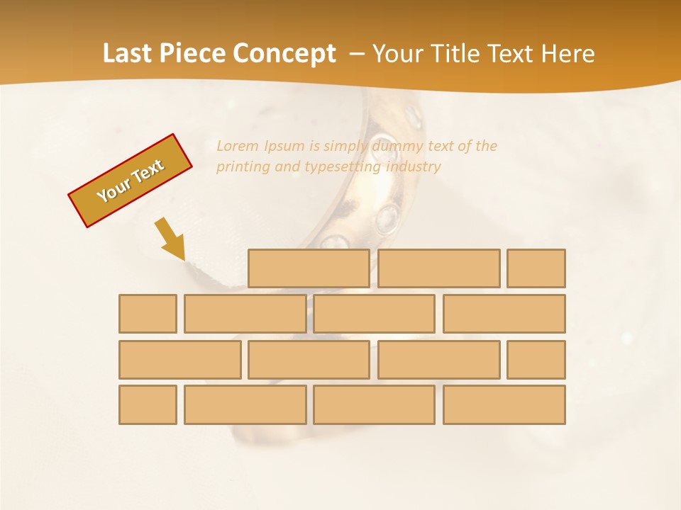 Two White Closeup PowerPoint Template