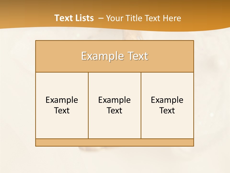 Two White Closeup PowerPoint Template